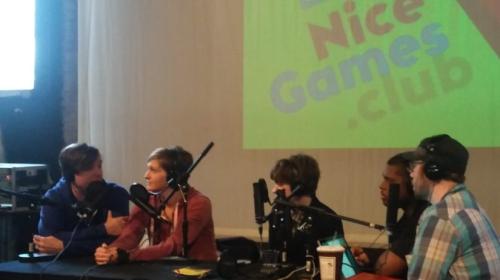 The club is podcasting live at Glitchcon