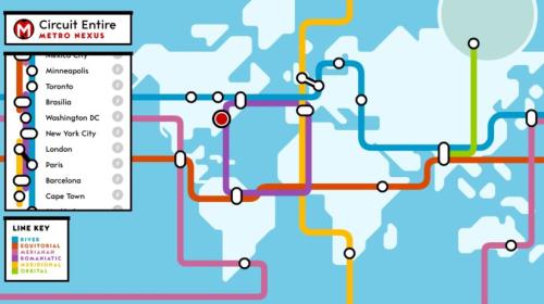 Metro Nexus World Map