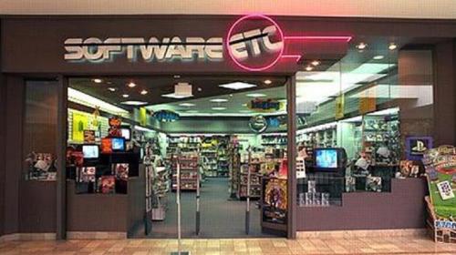 Software ETC store in a mall