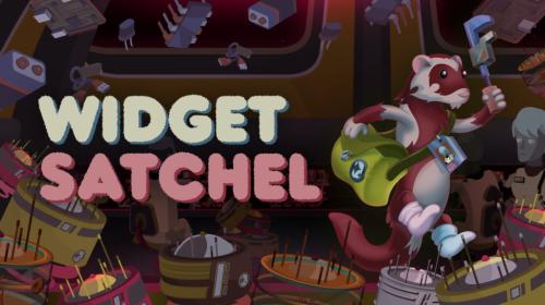 Widget Satchel cover art featuring Sprocket the ferret