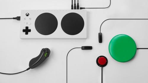 Picture of the Xbox Adaptive Controller