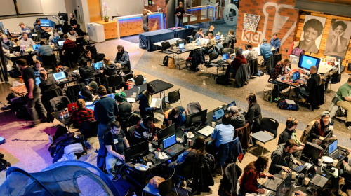 GLITCH site for the Global Game Jam in 2019