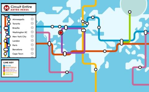 Metro Nexus Map