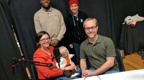 Andy, Beth and baby Gabe Korth.