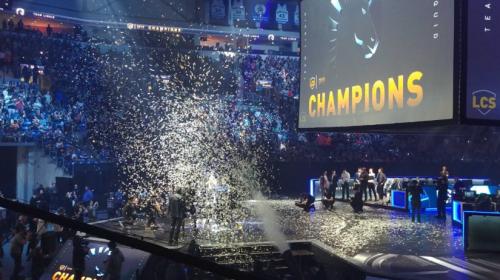 Esports Chamion Celebration