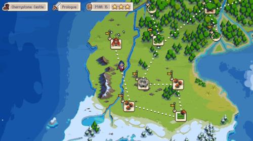 A picture of the game Wargroove.