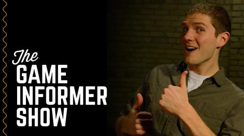 A picture of Ben Hanson, next to the logo for The Game Informer Show.