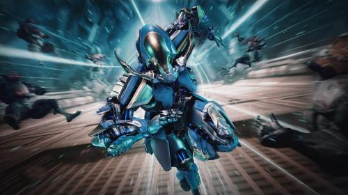 A playable character (frame) in the game Warframe.