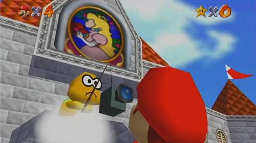 An image of Lakitu holding a camera in Super Mario 64.