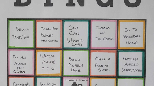 Bingo card for Lydia's 2025