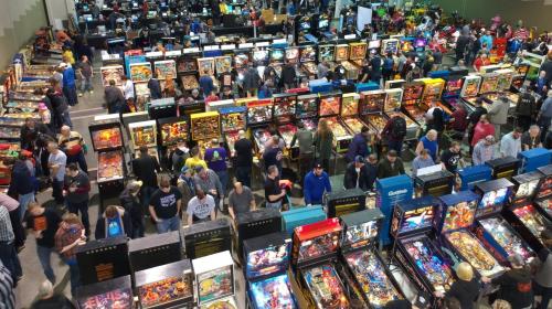 A picture of the Midwest Gaming Classic convention.